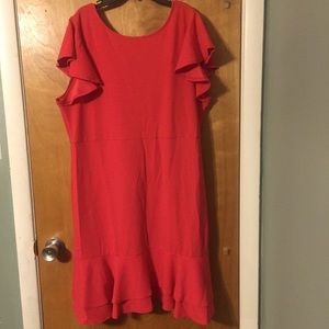 NWT Forever 21 tulip cap sleeves dress